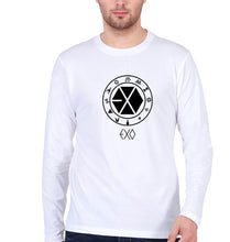 Load image into Gallery viewer, EXO Full Sleeves T-Shirt for Men-White-Ektarfa.online
