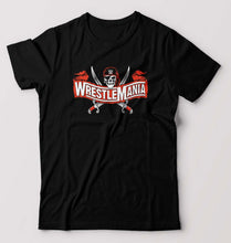 Load image into Gallery viewer, WWE Wrestle Mania T-Shirt for Men-S(38 Inches)-Black-Ektarfa.online
