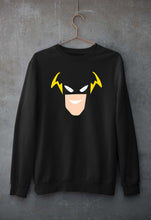 Load image into Gallery viewer, Flash Superhero Unisex Sweatshirt for Men/Women-Black-Ektarfa.online
