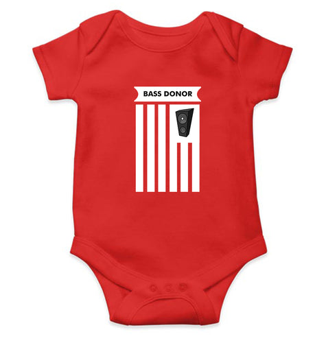 BASS DONOR Kids Romper For Baby Boy/Girl-0-5 Months(18 Inches)-RED-Ektarfa.online