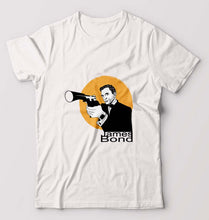 Load image into Gallery viewer, James Bond 007 T-Shirt for Men-White-Ektarfa.online
