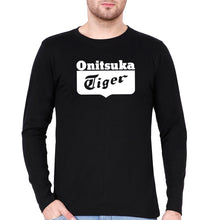 Load image into Gallery viewer, Onitsuka Tiger Full Sleeves T-Shirt for Men-Black-Ektarfa.online
