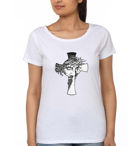 Jesus T-Shirt for Women-White-Ektarfa.online