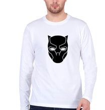 Load image into Gallery viewer, Black Panther Superhero Full Sleeves T-Shirt for Men-White-Ektarfa.online
