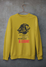 Load image into Gallery viewer, Lion Unisex Sweatshirt for Men/Women-Mustard yellow-Ektarfa.online
