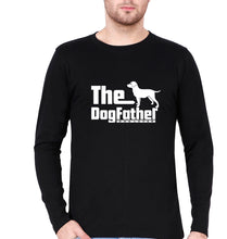 Load image into Gallery viewer, Dog Father Full Sleeves T-Shirt for Men-Black-Ektarfa.online
