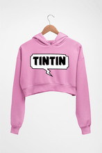 Load image into Gallery viewer, Tintin Crop HOODIE FOR WOMEN-Light Baby Pink-Ektarfa.online
