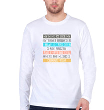 Load image into Gallery viewer, Internet Full Sleeves T-Shirt for Men-White-Ektarfa.online
