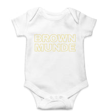 Load image into Gallery viewer, BROWN MUNDE Kids Romper For Baby Boy/Girl-0-5 Months(18 Inches)-White-Ektarfa.online
