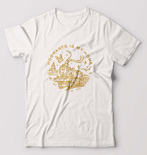 Load image into Gallery viewer, Harry Potter Hogwarts T-Shirt for Men-White-Ektarfa.online
