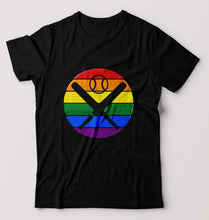 Load image into Gallery viewer, Baseball T-Shirt for Men-Black-Ektarfa.online
