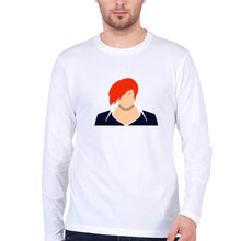 Load image into Gallery viewer, Lori yagami Full Sleeves T-Shirt for Men-White-Ektarfa.online
