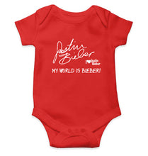 Load image into Gallery viewer, Justin Bieber Kids Romper For Baby Boy/Girl-0-5 Months(18 Inches)-RED-Ektarfa.online
