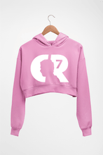Load image into Gallery viewer, Cristiano Ronaldo CR7 Crop HOODIE FOR WOMEN-Light Baby Pink-Ektarfa.online
