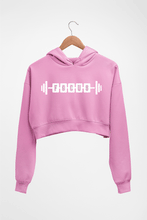 Load image into Gallery viewer, Gym Focus Crop HOODIE FOR WOMEN-Light Baby Pink-Ektarfa.online
