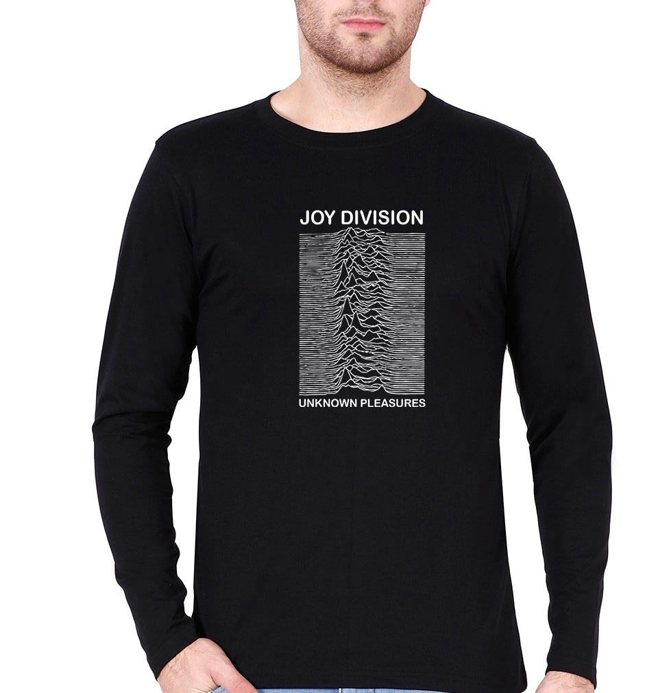 Joy Division Full Sleeves T-Shirt for Men-Black-Ektarfa.online
