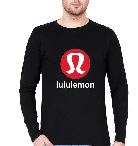 Lululemon Full Sleeves T-Shirt for Men-Black-Ektarfa.online