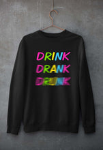 Load image into Gallery viewer, Drink Alcoholic Unisex Sweatshirt for Men/Women-Black-Ektarfa.online
