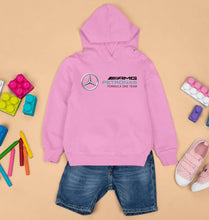 Load image into Gallery viewer, Mercedes AMG Petronas F1 Kids Hoodie for Boy/Girl-1-2 Years(24 Inches)-Light Baby Pink-Ektarfa.online
