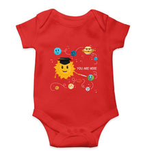 Load image into Gallery viewer, Solar System Kids Romper For Baby Boy/Girl-0-5 Months(18 Inches)-Red-Ektarfa.online
