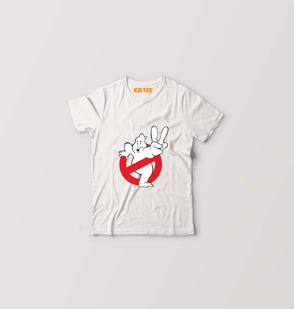 Ghostbusters Kids T-Shirt for Boy/Girl-White-Ektarfa.online