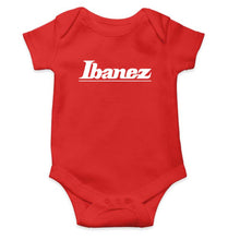 Load image into Gallery viewer, Ibanez Guitar Kids Romper For Baby Boy/Girl-0-5 Months(18 Inches)-Red-Ektarfa.online
