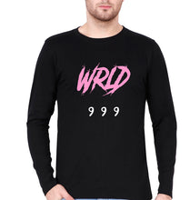 Load image into Gallery viewer, Juice WRLD 999 Full Sleeves T-Shirt for Men-S(38 Inches)-Black-Ektarfa.online
