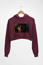 Load image into Gallery viewer, Mortal Kombat Crop HOODIE FOR WOMEN-Maroon-Ektarfa.online
