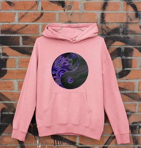 Yin Yang Unisex Hoodie for Men/Women-Light Pink-Ektarfa.online