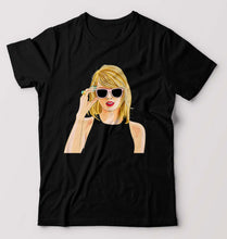 Load image into Gallery viewer, Taylor Swift T-Shirt for Men-S(38 Inches)-Black-Ektarfa.online
