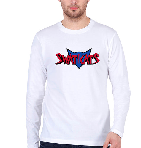 Swat Kats Full Sleeves T-Shirt for Men-White-Ektarfa.online