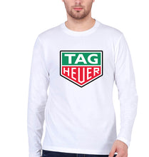 Load image into Gallery viewer, TAG Heuer Full Sleeves T-Shirt for Men-S(38 Inches)-White-Ektarfa.online
