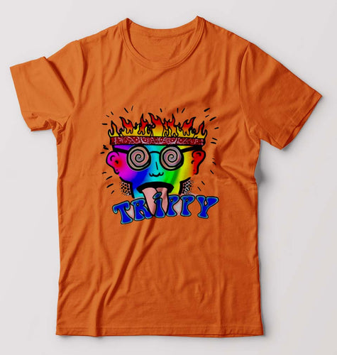 Trippy T-Shirt for Men-Orange-Ektarfa.online