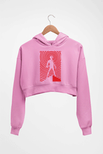 Load image into Gallery viewer, Daredevil Crop HOODIE FOR WOMEN-Light Baby Pink-Ektarfa.online
