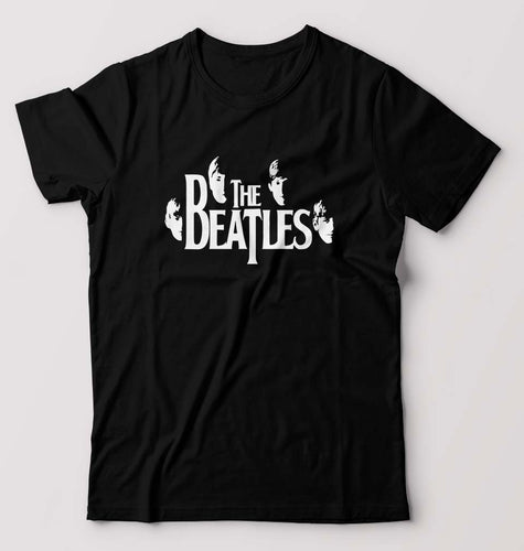 The Beatles T-Shirt for Men-S(38 Inches)-Black-Ektarfa.online