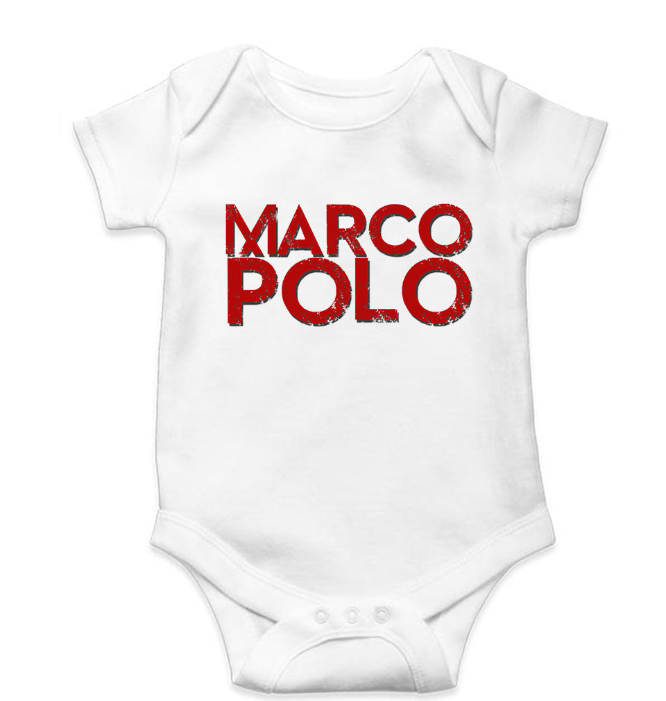 Marco Polo Kids Romper For Baby Boy/Girl-White-Ektarfa.online