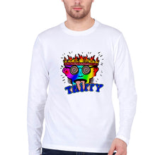 Load image into Gallery viewer, Trippy Full Sleeves T-Shirt for Men-White-Ektarfa.online
