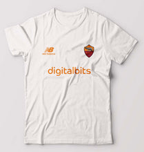 Load image into Gallery viewer, A.S. Roma 2021-22 T-Shirt for Men-S(38 Inches)-White-Ektarfa.online
