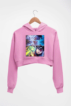 Load image into Gallery viewer, Goku Crop HOODIE FOR WOMEN-Light Baby Pink-Ektarfa.online
