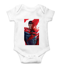 Load image into Gallery viewer, Superman Superhero Kids Romper For Baby Boy/Girl-0-5 Months(18 Inches)-White-Ektarfa.online
