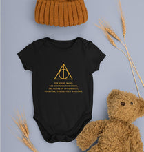 Load image into Gallery viewer, Harry Potter Kids Romper For Baby Boy/Girl-0-5 Months(18 Inches)-Black-Ektarfa.online
