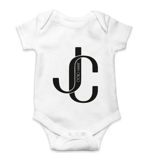 Jimmy Choo Kids Romper For Baby Boy/Girl-0-5 Months(18 Inches)-White-Ektarfa.online