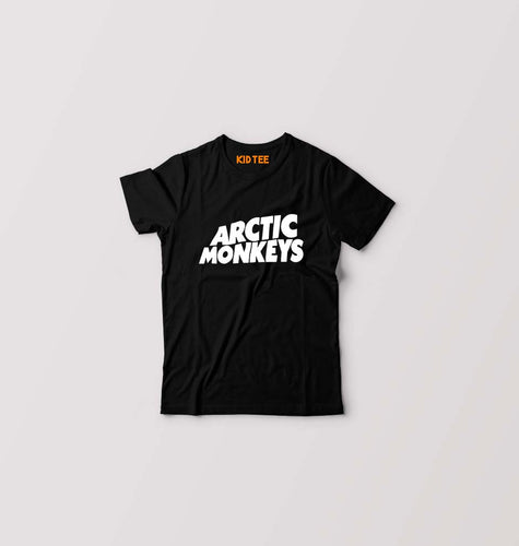 Arctic Monkeys Kids T-Shirt for Boy/Girl-Black-Ektarfa.online