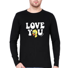 Load image into Gallery viewer, Domrebel Duck Full Sleeves T-Shirt for Men-Black-Ektarfa.online
