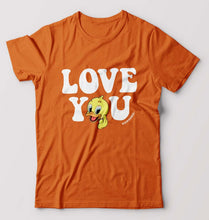 Load image into Gallery viewer, Domrebel Duck T-Shirt for Men-Orange-Ektarfa.online
