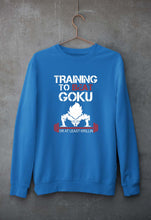 Load image into Gallery viewer, Goku Gym Unisex Sweatshirt for Men/Women-S(40 Inches)-Royal Blue-Ektarfa.online
