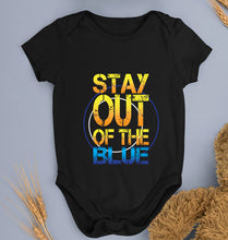 Load image into Gallery viewer, PUBG Stay Out Of The Blue Kids Romper For Baby Boy/Girl-0-5 Months(18 Inches)-Black-Ektarfa.online
