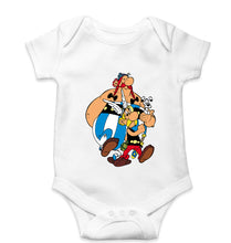 Load image into Gallery viewer, Asterix Kids Romper For Baby Boy/Girl-0-5 Months(18 Inches)-White-Ektarfa.online
