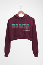 Load image into Gallery viewer, Corona New Normal Crop HOODIE FOR WOMEN
