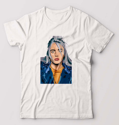 Billie Eilish T-Shirt for Men-White-Ektarfa.online